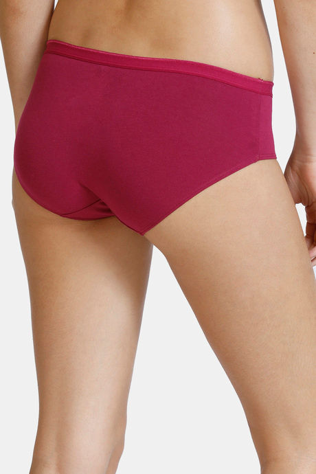Zivame Anti-Microbial Low Rise Full Coverage Hipster Panty (Pack of 3) - Multicolor — image 3